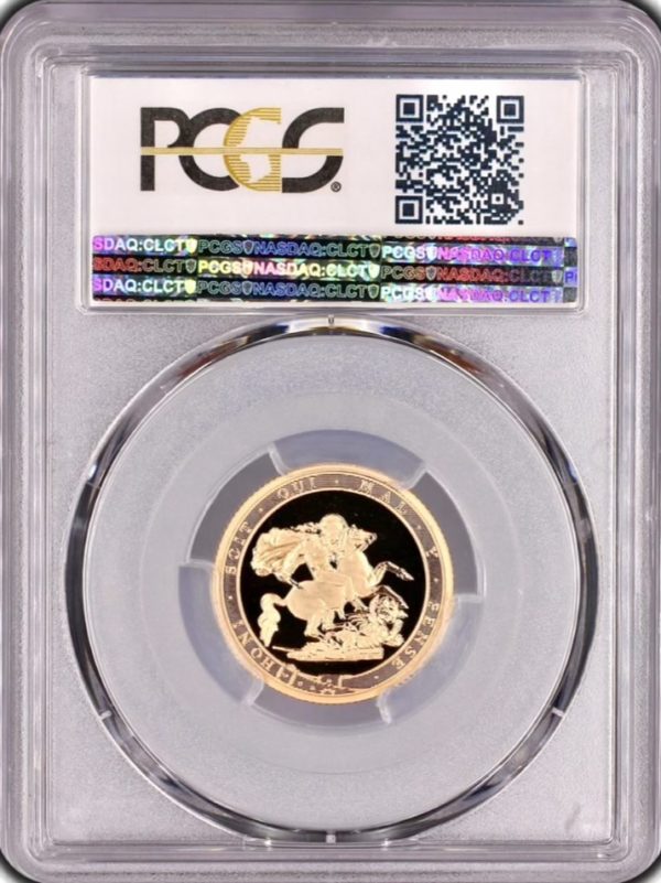 2017 Gold Proof Sovereign, PCGS Graded PR70 Deep Cameo.