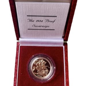 1984 Gold Proof Sovereign