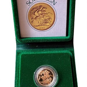 1980 Gold Proof Sovereign - Original Royal Mint Case