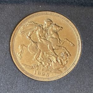 1822 Gold Sovereign