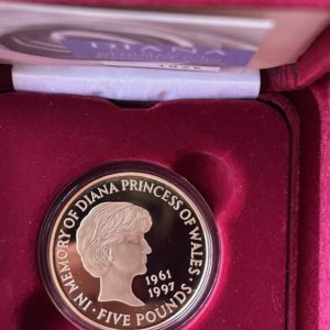 Princess Diana 1999 Gold Proof Five Pound Crown (£5)