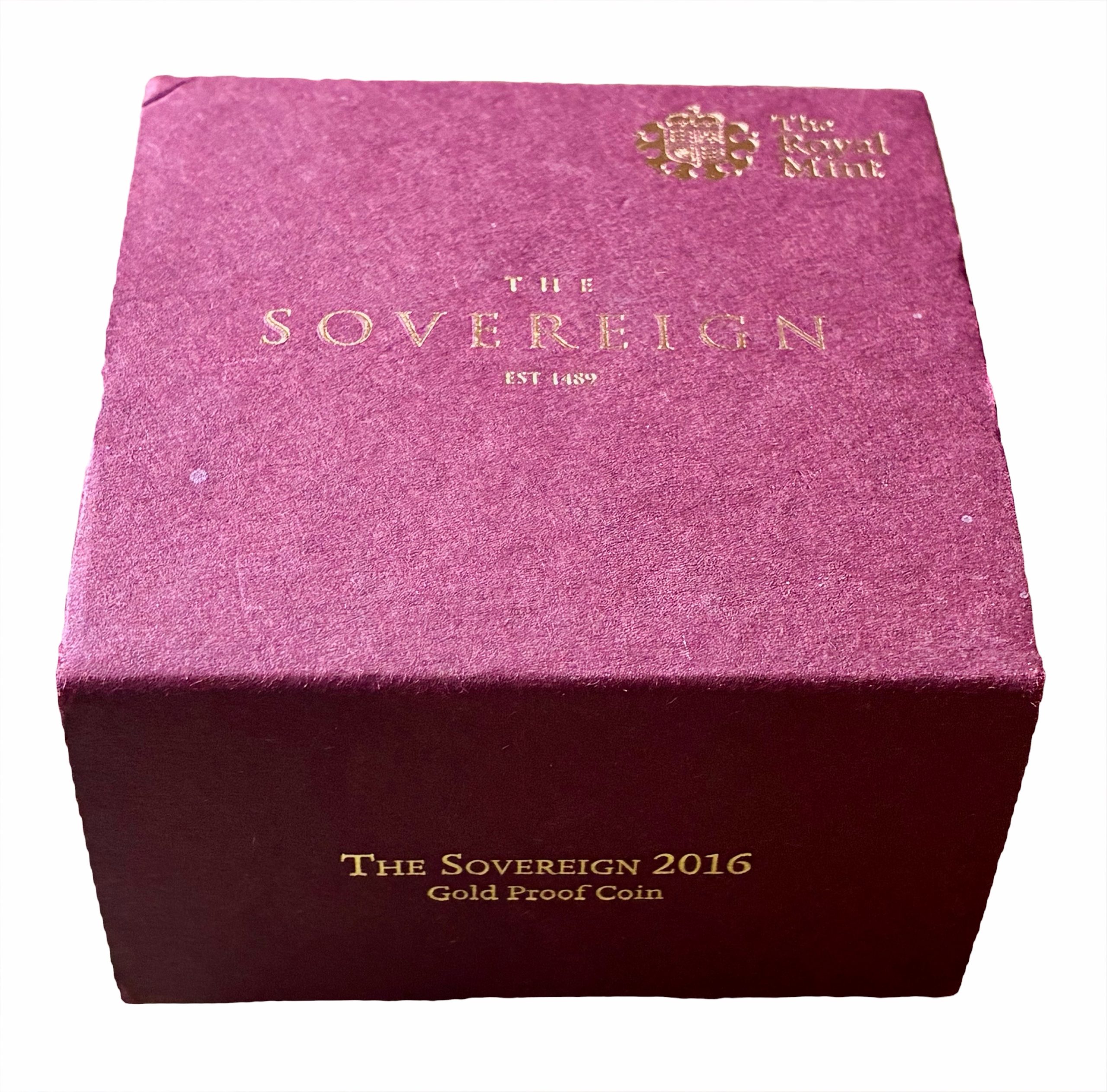 2016 Gold Proof Sovereign - Image 5