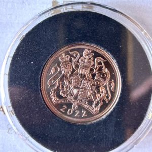 2022 Gold Sovereign, Queen Elizabeth II Platinum Jubilee