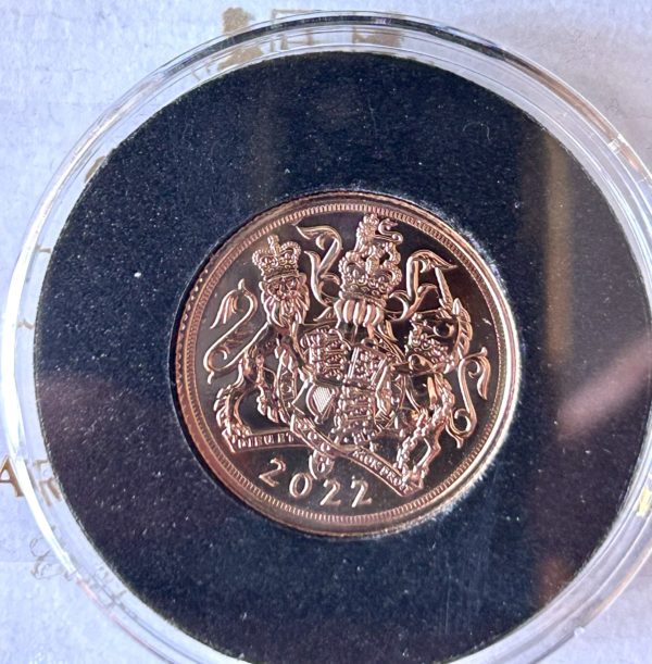 2022 Gold Sovereign, Queen Elizabeth II Platinum Jubilee