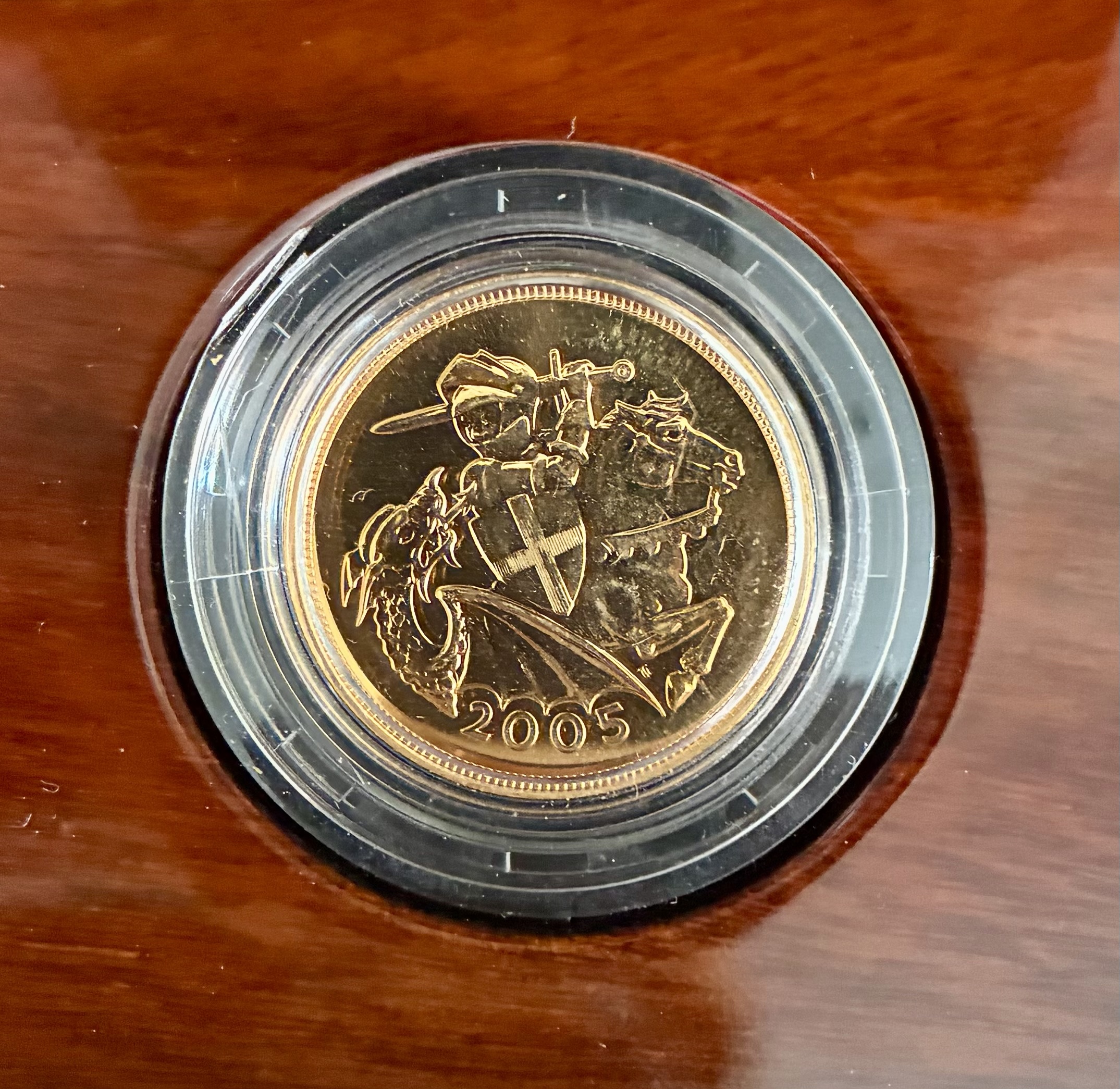 2005 Gold Sovereign - 21st Birthday - Image 3
