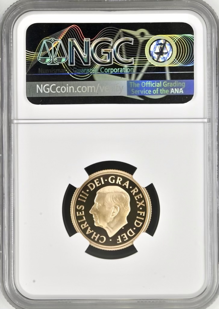 2022 Queen Elizabeth II Memorial Gold Proof Sovereign. NGC Graded PF70 Ultra Cameo First Releases. - Image 2