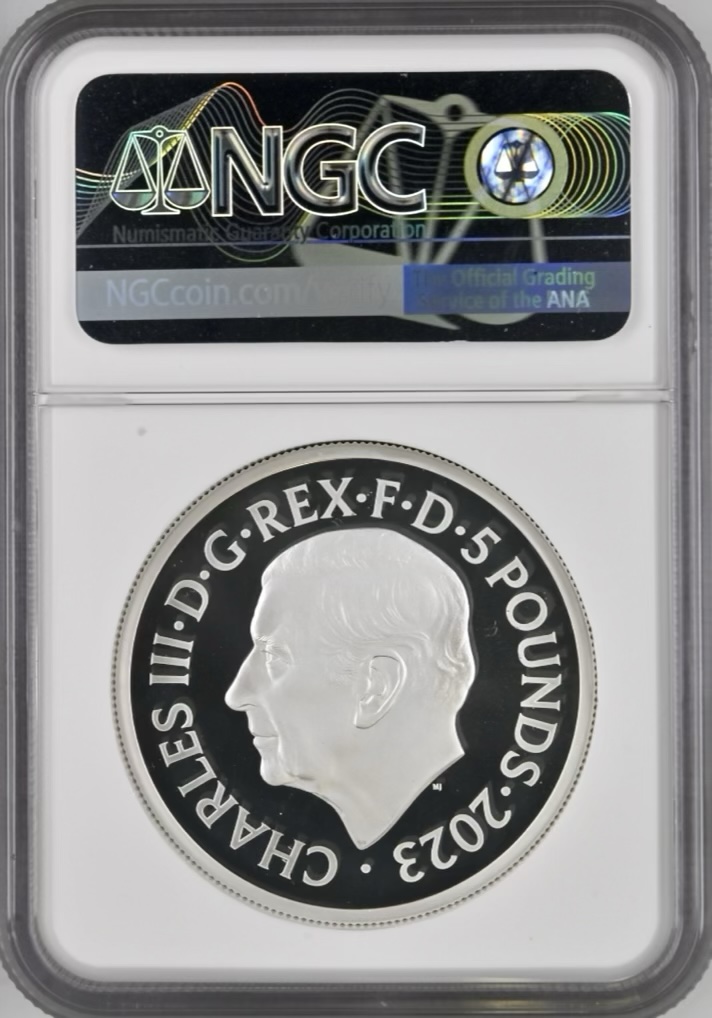 2023 Henry VIII , Silver Proof £5 - British Monarchs - Two Ounce Coin - NGC Graded PF69 UCAM - Image 2