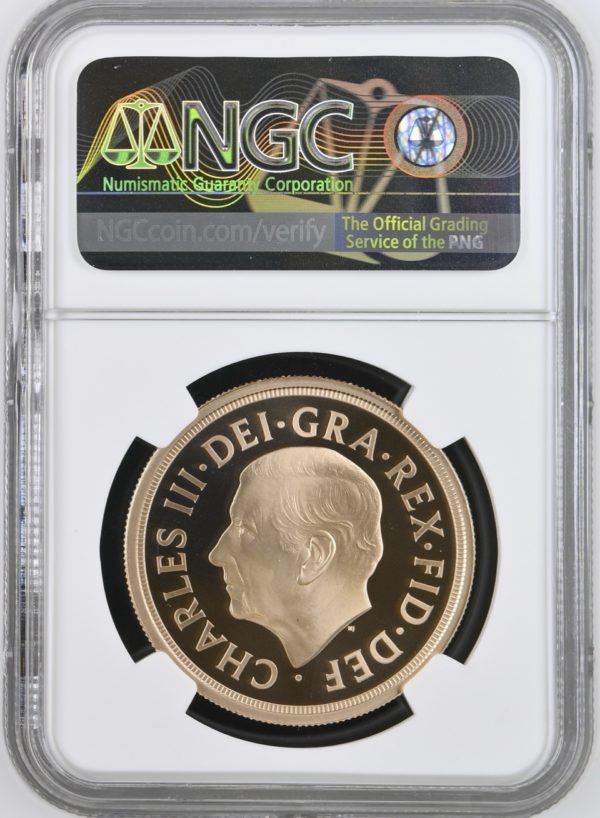 2022 Memorial Gold Proof Five Sovereign Piece (£5), NGC Graded PF69 Ultra Cameo - Image 2