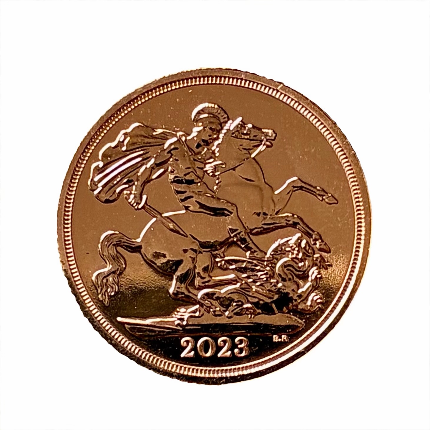 2023 Gold Sovereign, King Charles III - Image 2