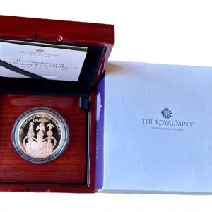 2023 Gold Proof Five Pound Coin (£5) The Coronation of His Majesty King Charles III