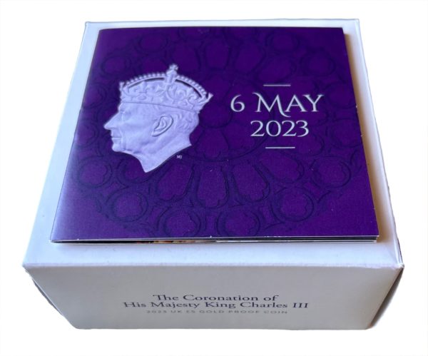2023 Gold Proof Five Pound Coin (£5) The Coronation of His Majesty King Charles III - Image 5