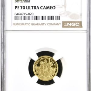 2023 Britannia Gold Proof Ten Pound (£10) NGC Graded PF70 Ultra Cameo