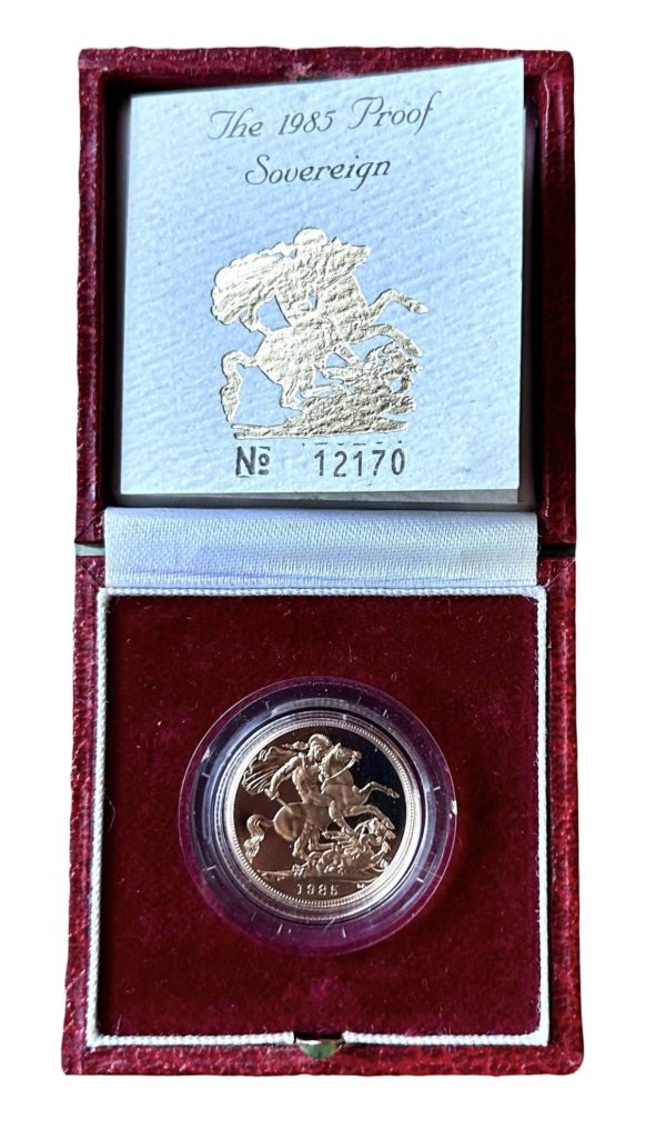 1985 Gold Proof Sovereign