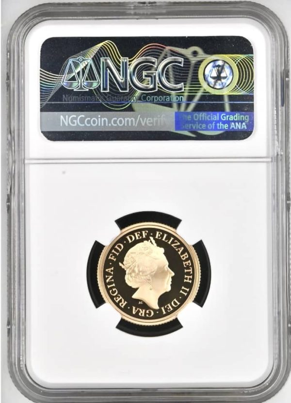 2019 Gold Proof Sovereign, NGC Graded PF69 Ultra Cameo - Image 2