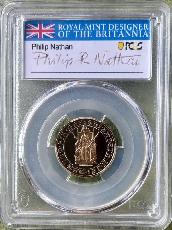 1989 Gold Proof Sovereign, PCGS Graded PR70 Deep Cameo. Tudor Rose Design. - Image 2
