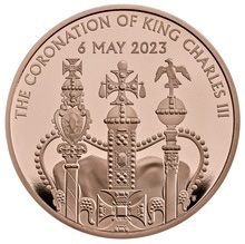 The Coronation of His Majesty King Charles III 2023 UK £5 Gold Proof Five Pound Coin