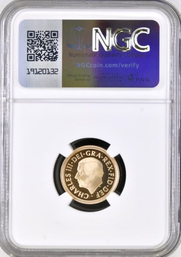 2024 Gold Proof Half Sovereign, George and Dragon. NGC Graded PF70 Ultra Cameo - Image 2