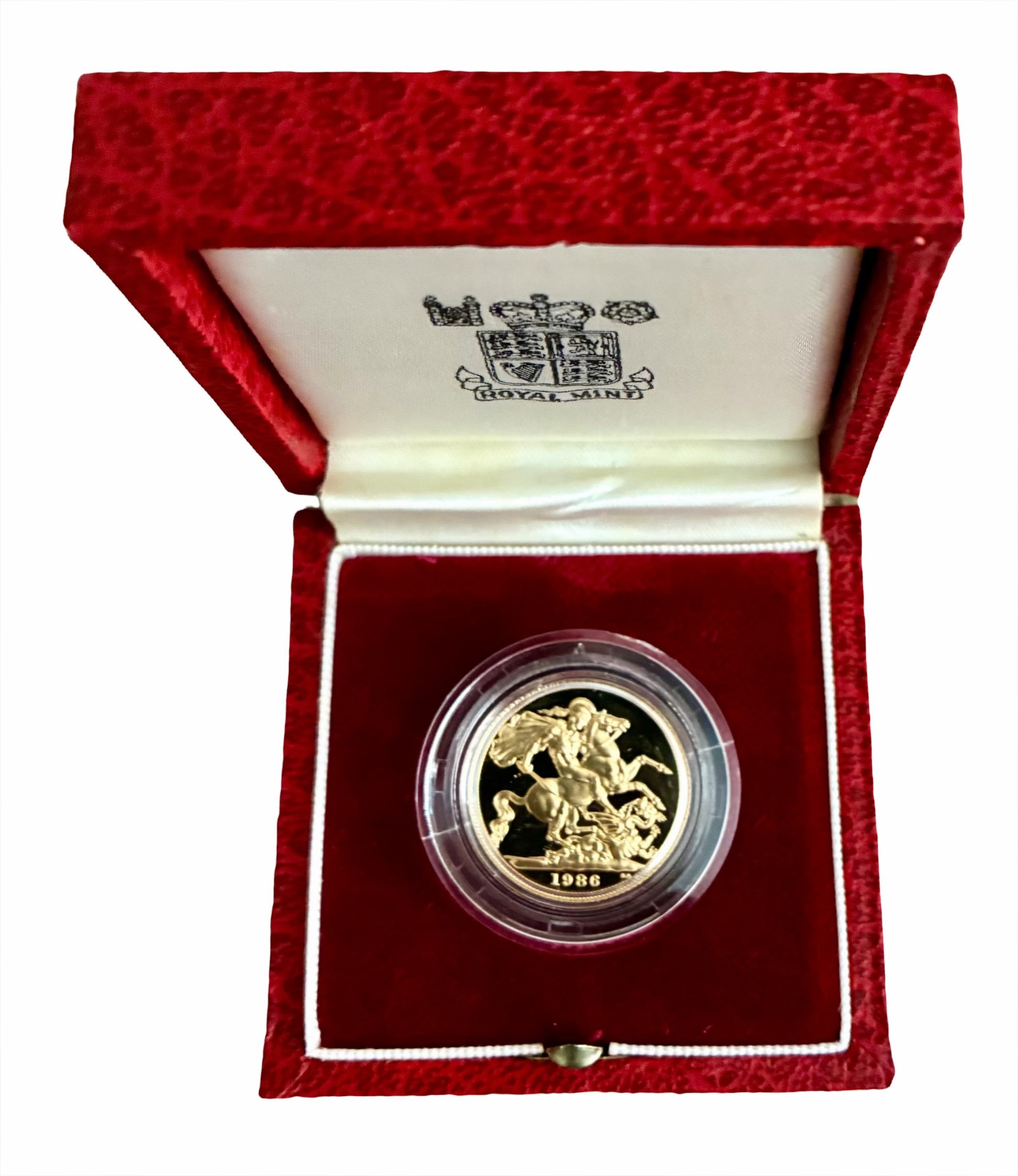 1986 Gold Proof Sovereign
