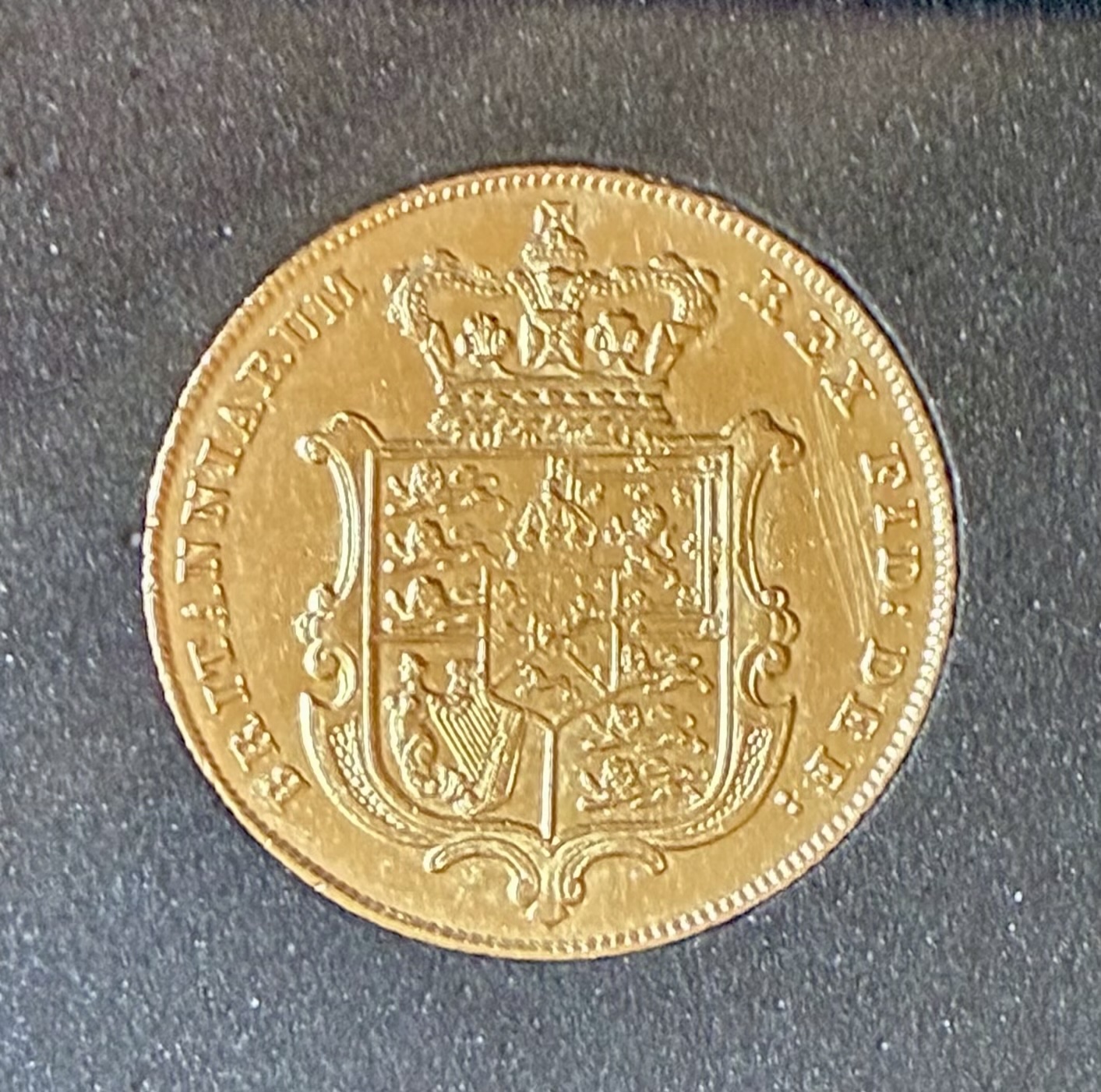 1829 Gold Sovereign