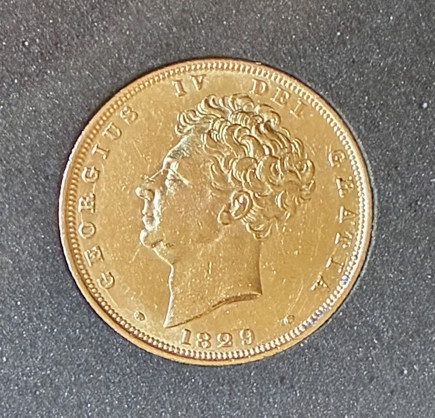 1829 Gold Sovereign - Image 2