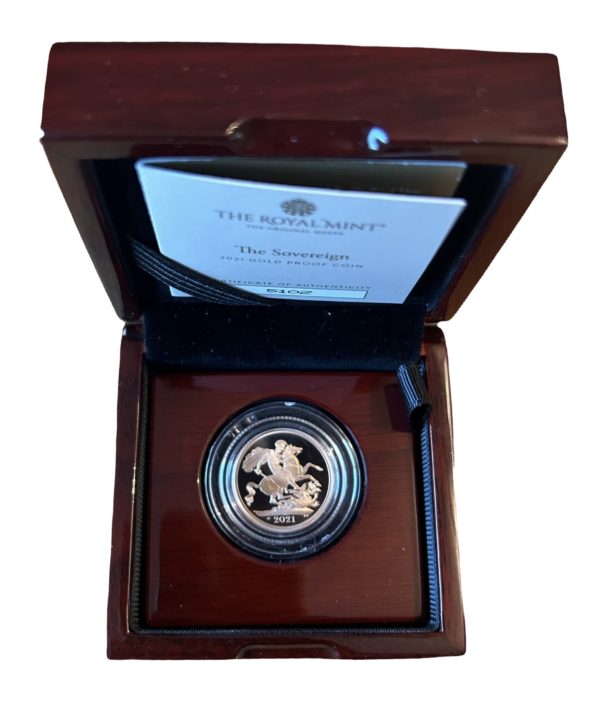 2021 Gold Proof Sovereign