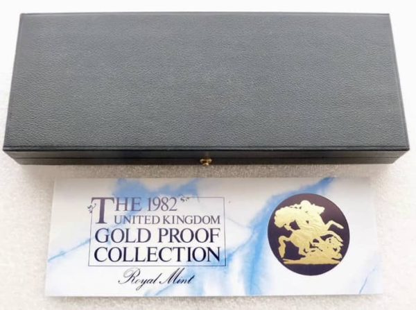 1982 Gold Proof Four Coin Sovereign Set - Image 7