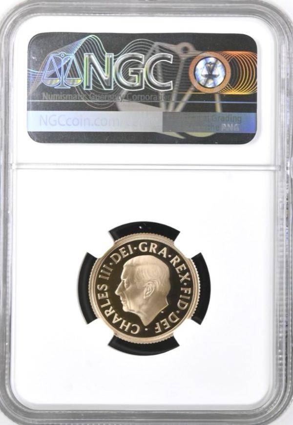 2024 Gold Proof Sovereign, NGC Graded PF70 Ultra Cameo - Image 2