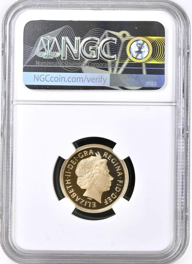 2012 Gold Proof Sovereign, NGC Graded PF70 Ultra Cameo - Image 2