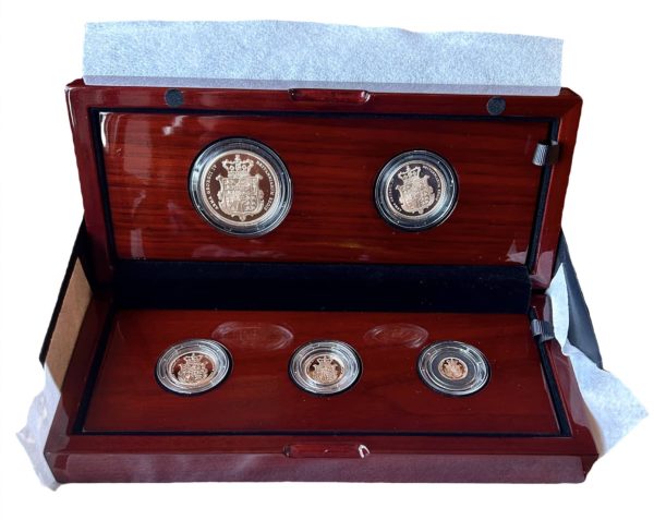 2025 Gold Proof Five Coin Sovereign Set