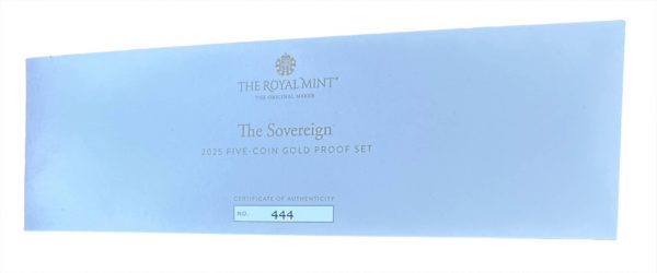 2025 Gold Proof Five Coin Sovereign Set - Image 3