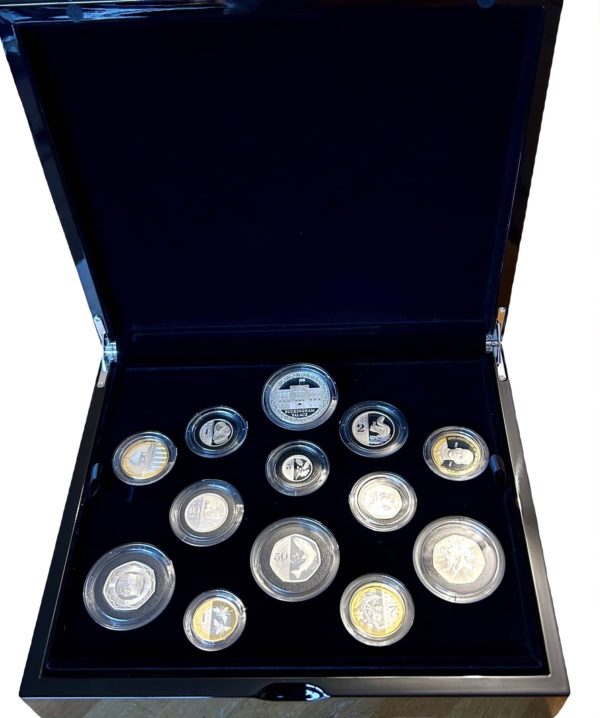 2024 Silver Proof Coin Set, King Charles III Limited Edition 500 sets. Includes 2024 Definitive Set.