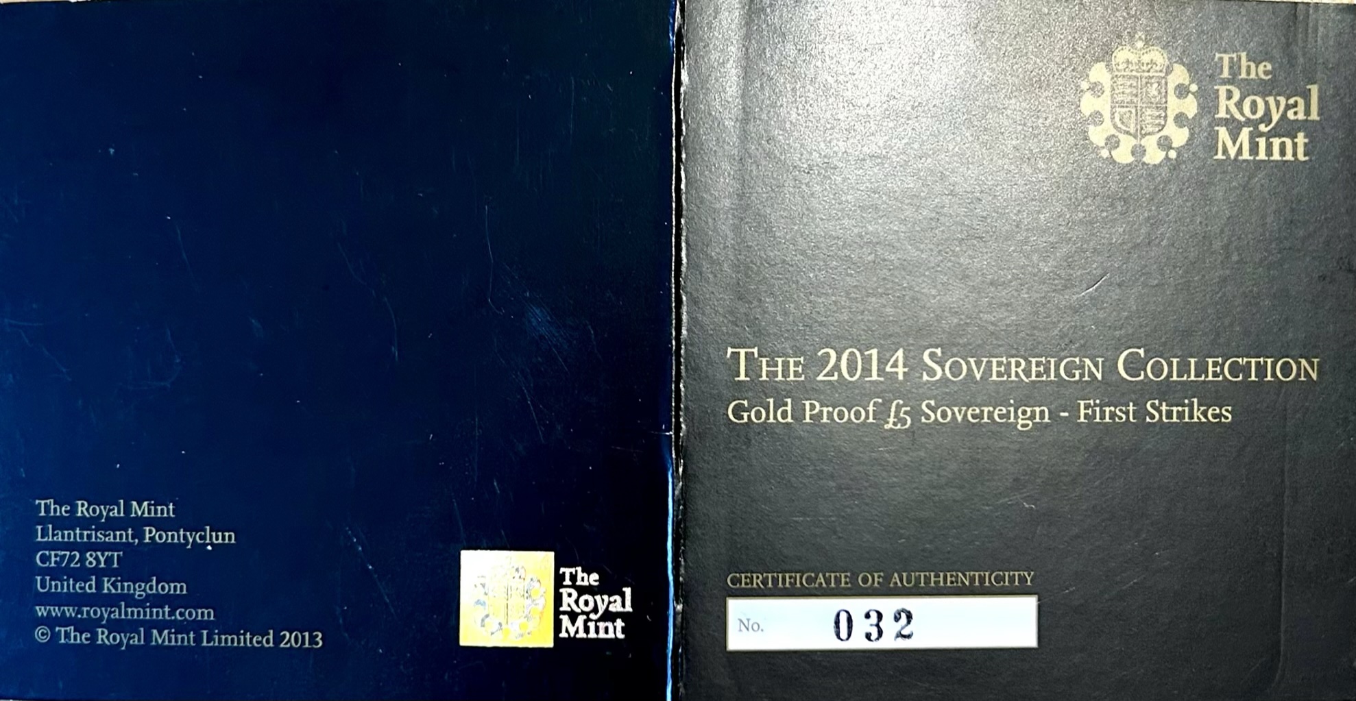 2014 Gold Proof Five Pounds Sovereign (£5) NGC Graded PF70 Ultra Cameo First Releases - Image 4