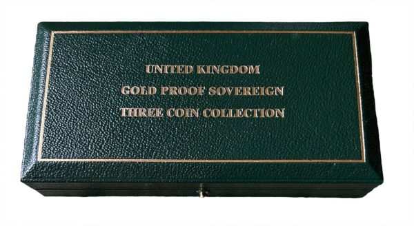 2002 Gold Proof Three Coin Sovereign set, All NGC Graded PF70 Ultra Cameo - Image 4