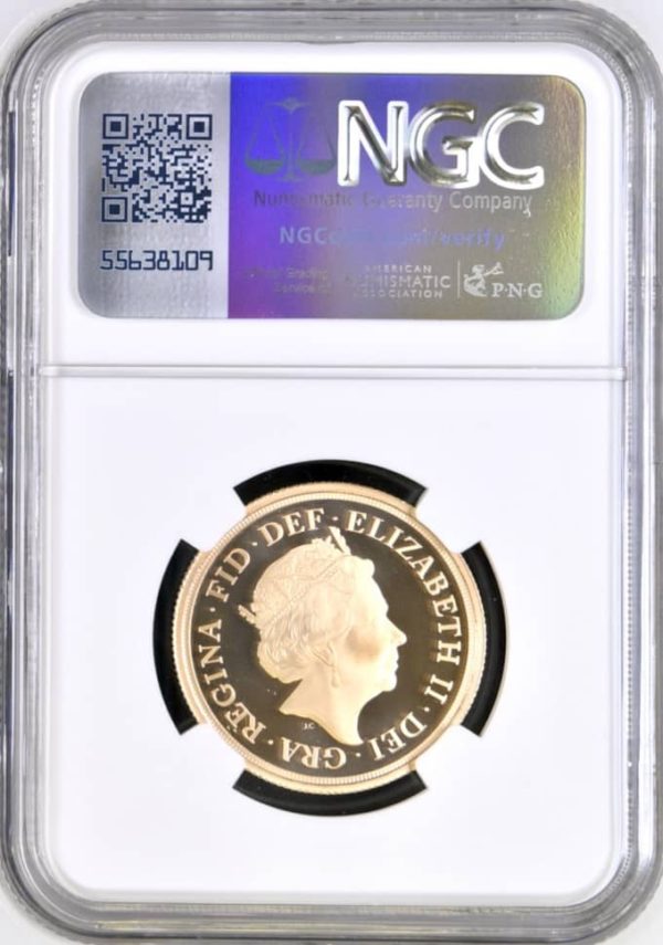 2020 Gold Proof Double Sovereign (£2), NGC Graded PF70 Ultra Cameo - Image 2