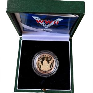 2005 Gold Proof Two Pounds (£2) The End Of World War II Anniversary