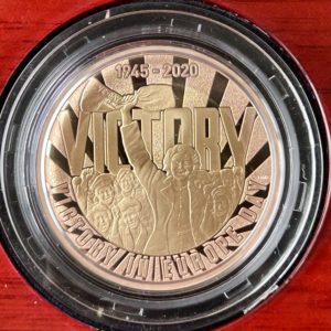 2020 Gold Proof Two Pounds (£2) VE Day 75th Anniversary