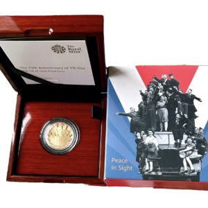 2020 Gold Proof Two Pounds (£2) VE Day 75th Anniversary