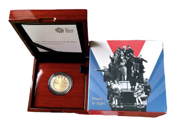 2020 Gold Proof Two Pounds (£2) VE Day 75th Anniversary