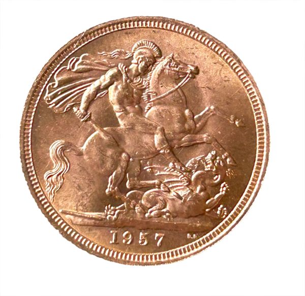 1957 Gold Sovereign