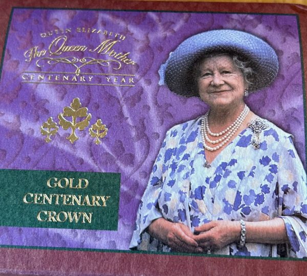 2000 Queen Mother Anniversary of Birth, Gold Proof Five Pounds Crown (£5) - Image 3