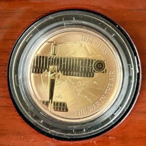 2017 Gold Proof Two Pounds (£2), First World War Aviation