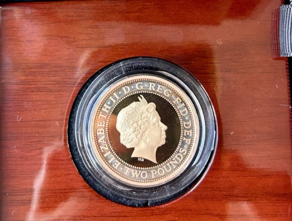 2014 Gold Proof 2 Pounds (£2), 100th Anniversary Of The First World War - Lord Kitchener - Image 2