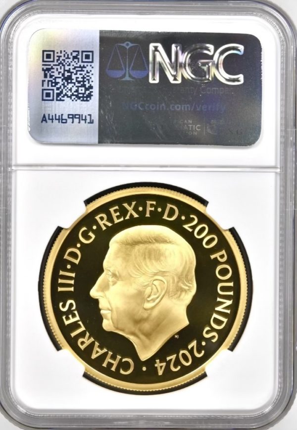 2024 Paul McCartney - Music Legends £200 Gold Proof Two Ounce Coin. NGC Graded PF70 Ultra Cameo - Image 2