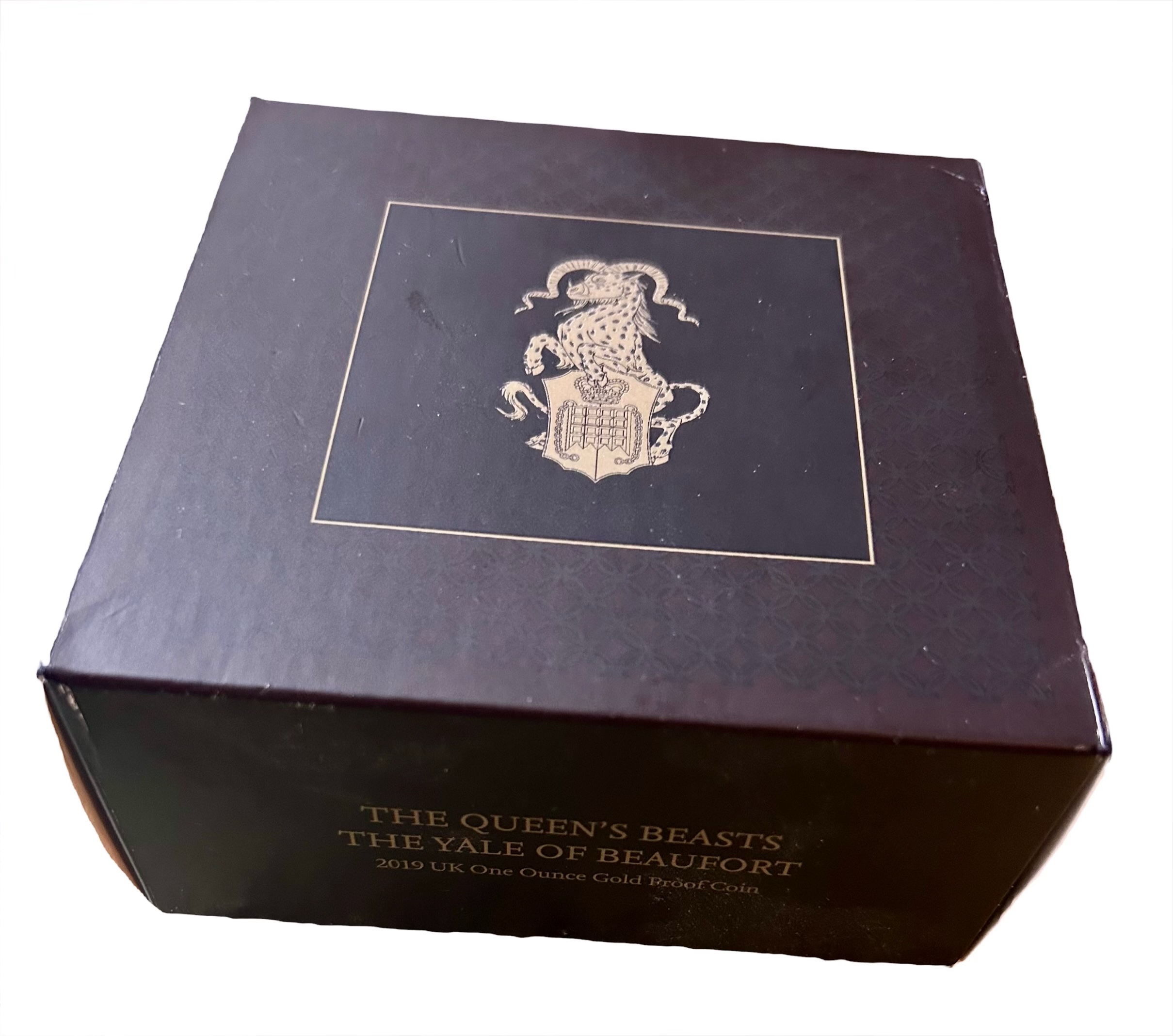 2019 Yale Of Beaufort Queens Beasts Gold Proof 100 Pounds, One Ounce Coin (1oz) - Image 7