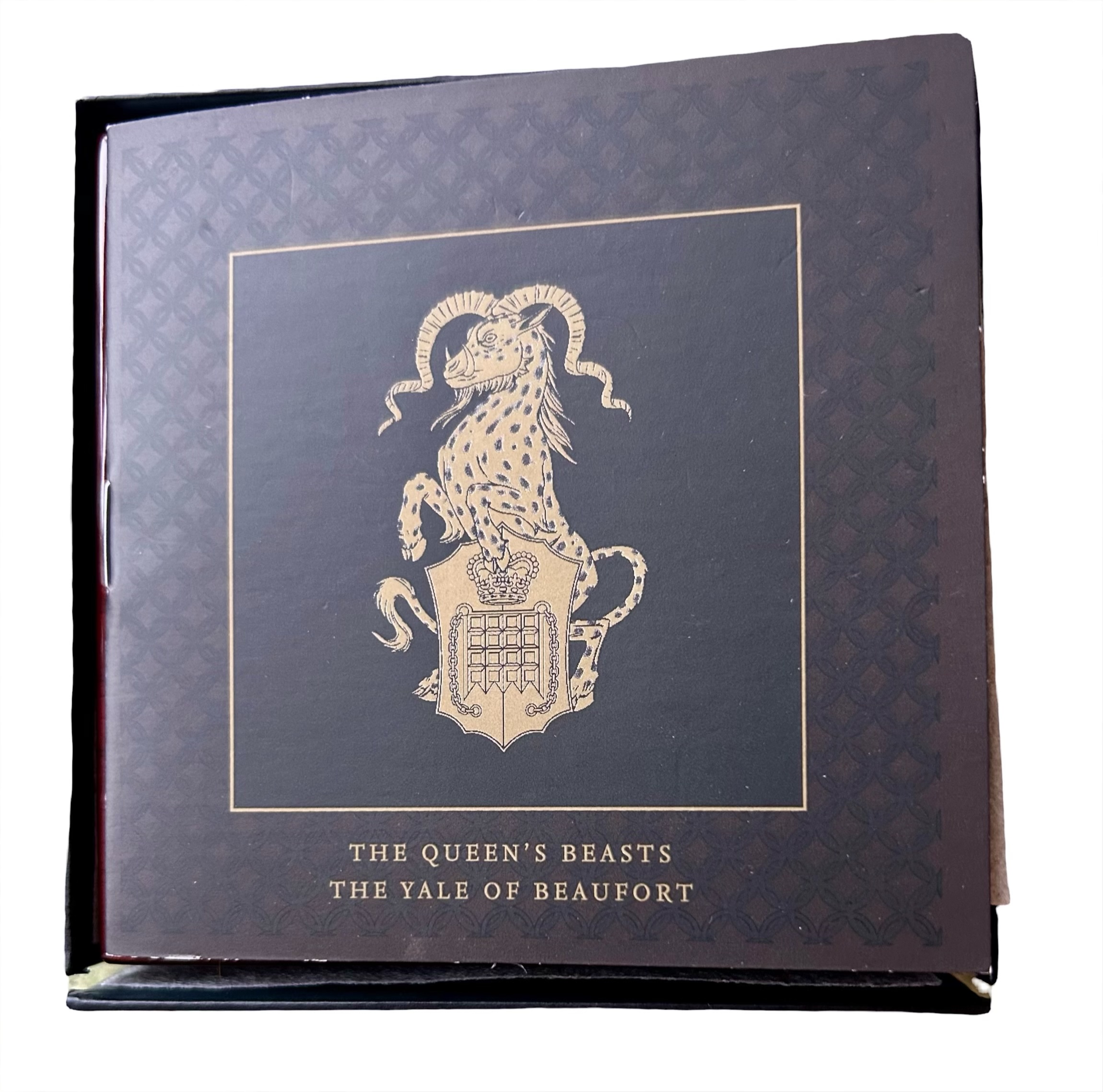 2019 Yale Of Beaufort Queens Beasts Gold Proof 100 Pounds, One Ounce Coin (1oz) - Image 5