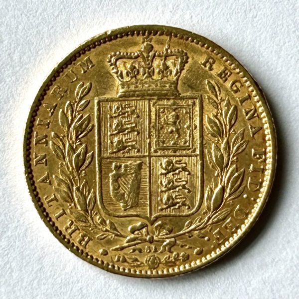1864 Gold Sovereign Shield - Image 2