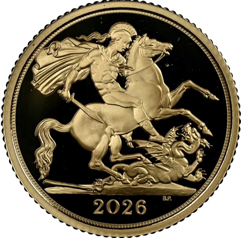 2026 Gold Proof Half Sovereign NGC Graded PF69 Ultra Cameo - Image 4