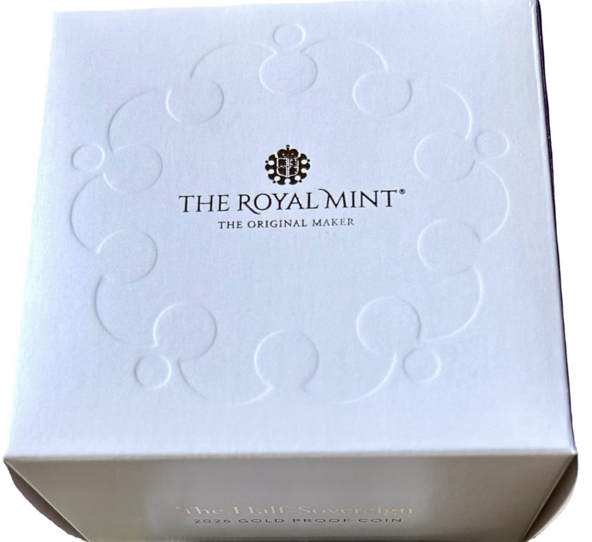 2026 Gold Proof Half Sovereign NGC Graded PF69 Ultra Cameo - Image 3