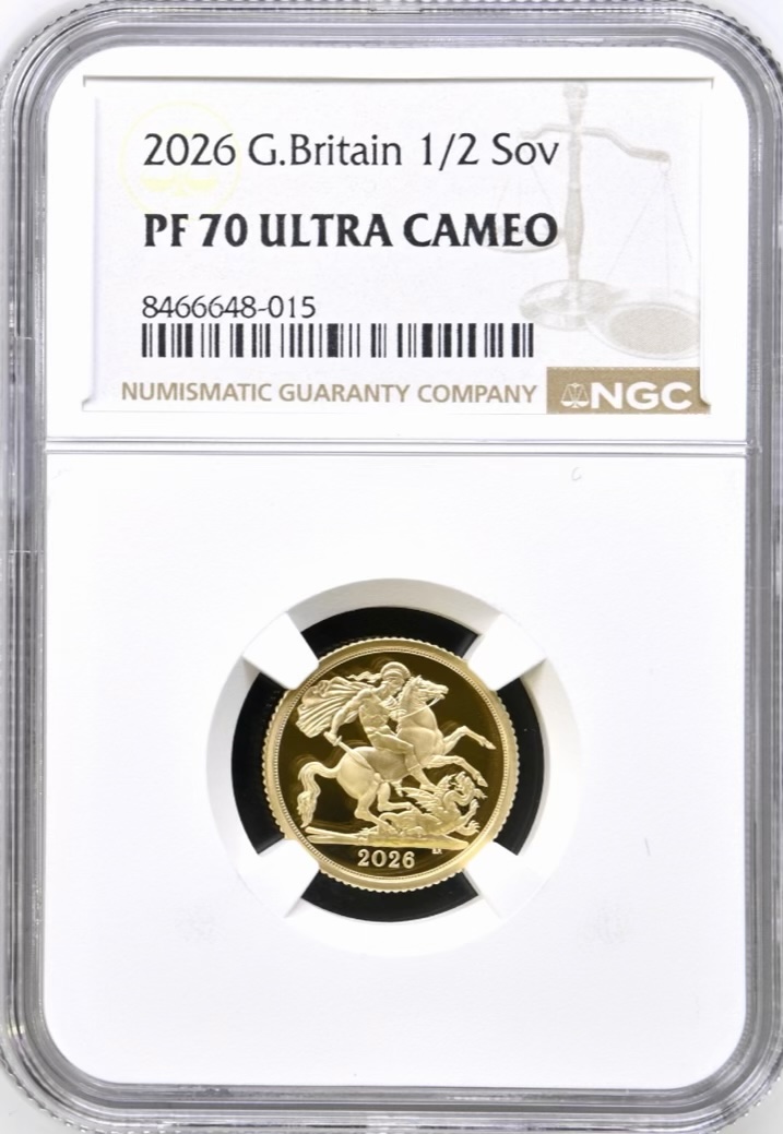2026 Gold Proof Three Coin Sovereign Set, NGC Graded PF70 Ultra Cameo - Image 4