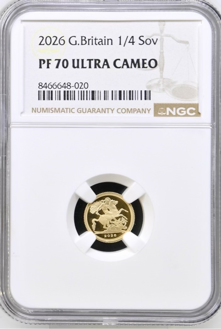 2026 Gold Proof Three Coin Sovereign Set, NGC Graded PF70 Ultra Cameo - Image 6